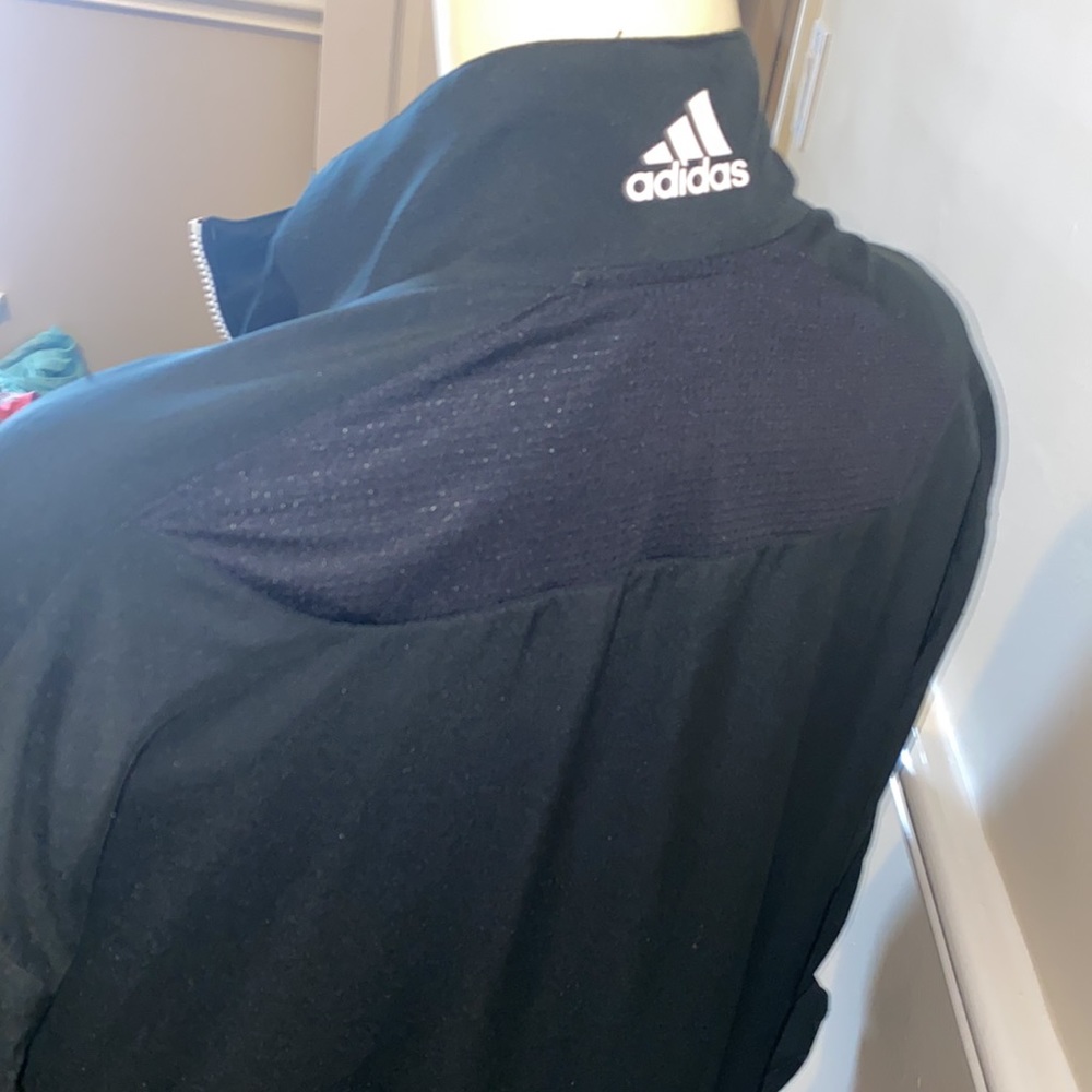Adidas Vintage Black Sacramento Kings Windbreaker Jacket. - Picture 5 of 5